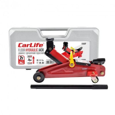 Домкрат CARLIFE подкатный 2т, 125-305мм (FJ565P) | Зображення 2
