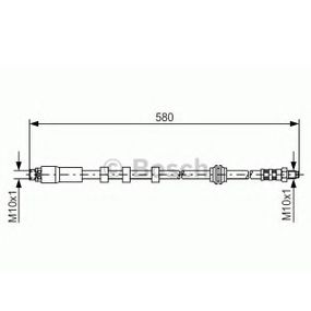 Тормозной шланг Bosch BMW 5/6 ''F ''03-10 1987476093
