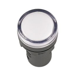 Лампа AD22DS d22mm белая 24V AC/DC Ny95500232