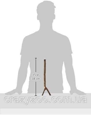 Игрушка для птиц Жердочка Natural Living Y-образная Trixie 5877 35 х 1.8 см | Зображення 3