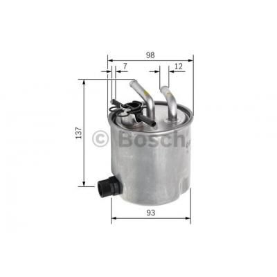 Фильтр топливный Bosch F 026 402 096 | Зображення 4