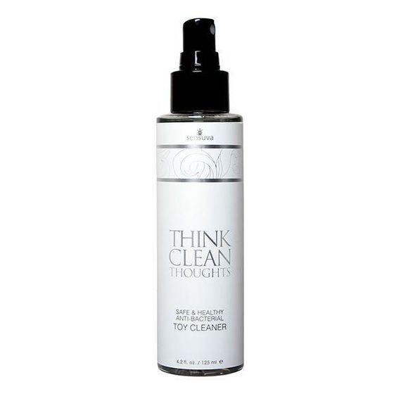 Чистящее средство Sensuva Think Clean Thoughts (125 мл) без парабенов, глицерина и нефтехимии sexstyle