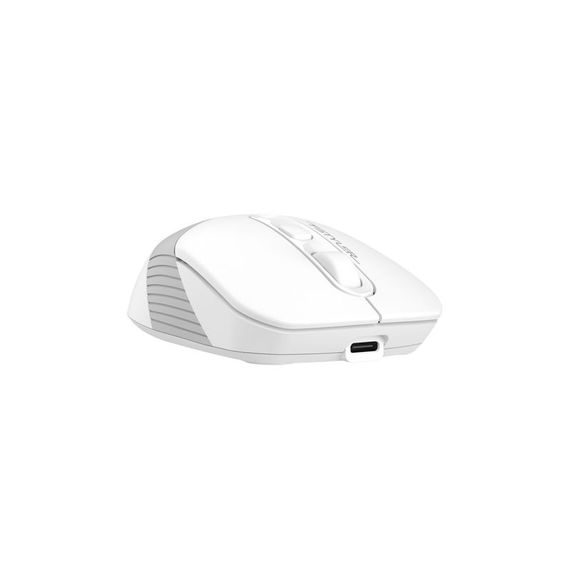 Миша бездротова A4Tech Fstyler FG10CS Air2 (Grayish White),  USB, колір білий+сірий | Зображення 6
