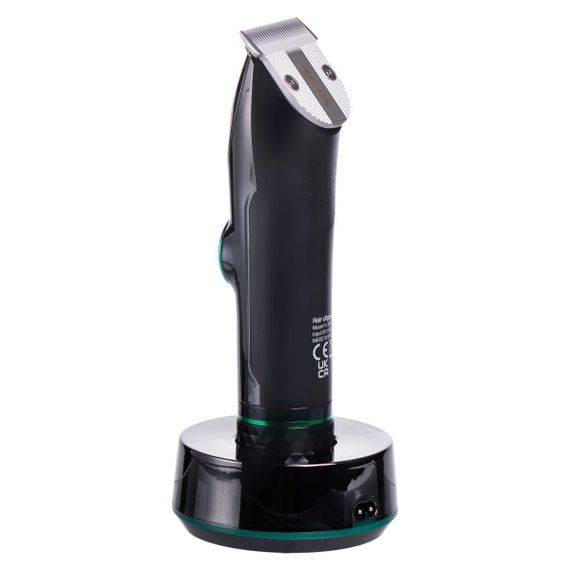 Профессиональная машинка для стрижки волос и бороды с LED-дисплеем и подставкой VGR V-256 | Зображення 1