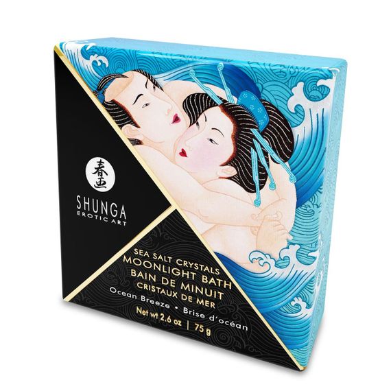 Соль для ванны Shunga Moonlight Bath – Ocean Breeze (75 гр), соль Мертвого моря, аромамасла sexstyle