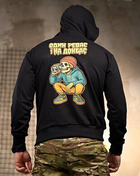 Милитари Худи revo black РП7415 | Зображення 3