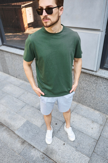 Футболка ASOS хакі S M | Зображення 1