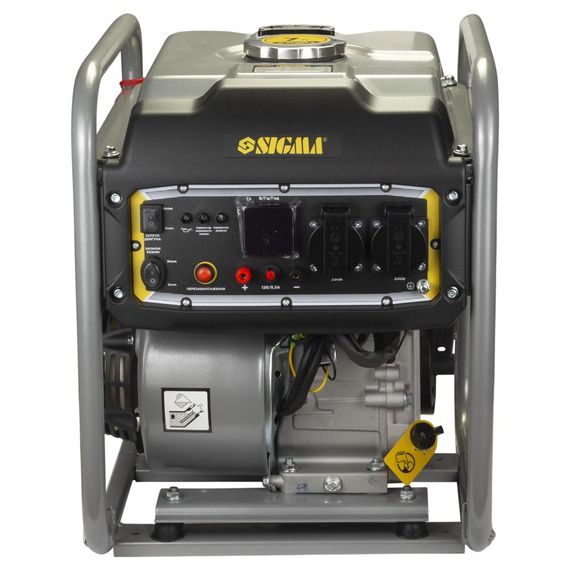 Генератор інверторний SIGMA 4.0/4.5 кВт, однофазний, ручний запуск (5710841) | Зображення 2
