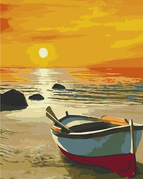 Картина за номерами "Захід сонця" 504023-NC 40x50 см