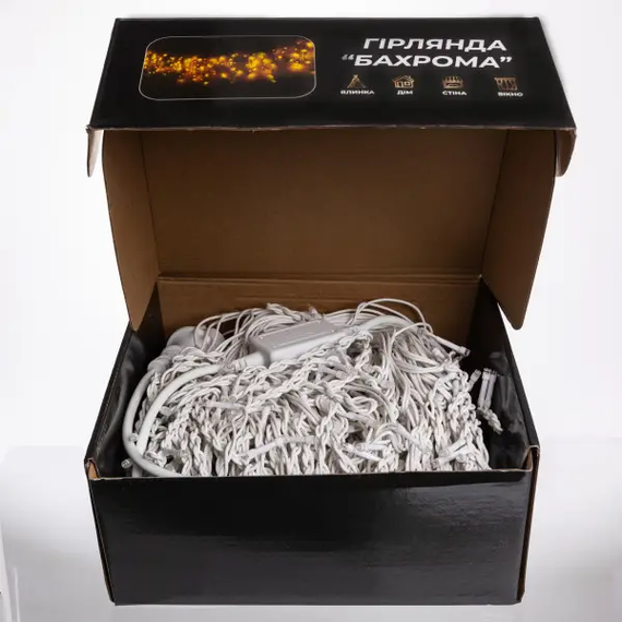 Вулична гірлянда Бахрома 36 м 600 LED білий провід Мультиколір 36MWML | Зображення 4