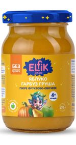 Пюре яблуко-гарбуз-груша Elfik Magic 170 г