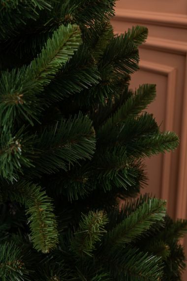 Штучна ялинка 2,6 м зелена, новорічна ялинка Різдво штучна реалістична Преміум SOK-2-8 | Зображення 3