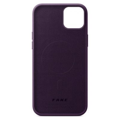 Чехол для мобильного телефона Armorstandart FAKE Leather Case Apple iPhone 13 Dark Cherry (ARM61370) | Зображення 1