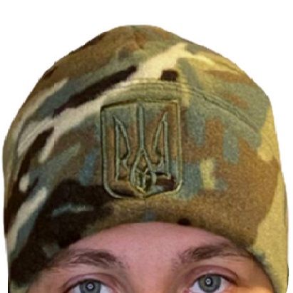 Шапка флісова герб Ranger мультикам 58-61 (RA89541) | Зображення 5