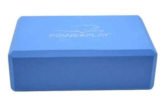 Блоки для йоги PowerPlay 4006 Yoga Brick EVA 2 шт Сині (PP_4006_Blue_2in) | Зображення 2