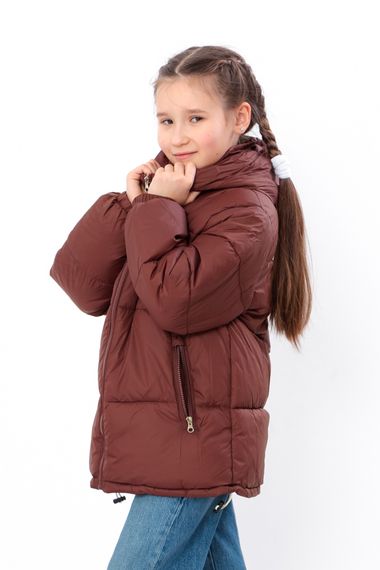 Куртка для дівчинки (демісезон) Носи своє 110 Коричневий (p-16260-187245) | Зображення 4