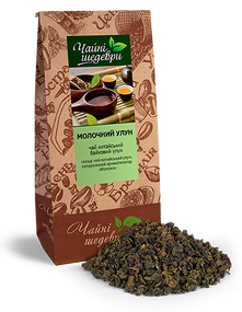 Китайский зеленый чай Молочный Улун ТМ "Чайные шедевры", 500 г