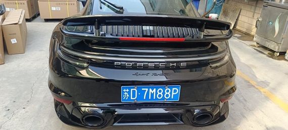 Спойлер Carrera (ABS-пластик) для Porsche 911 2018- рр | Зображення 2