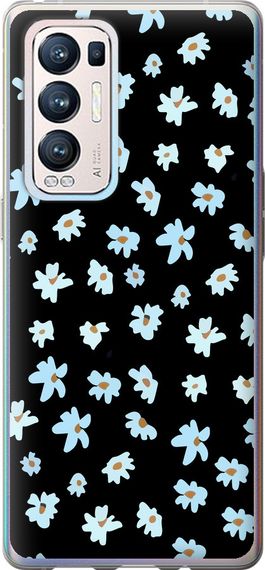 Чехол на Oppo Reno5 Pro Plus Цветочный "4900u-2243-17620"