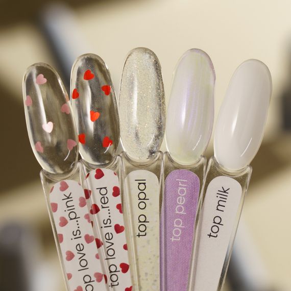 Топ Valeri Love Is... Red Top (прозрачный) без липкого слоя 12мл | Зображення 2