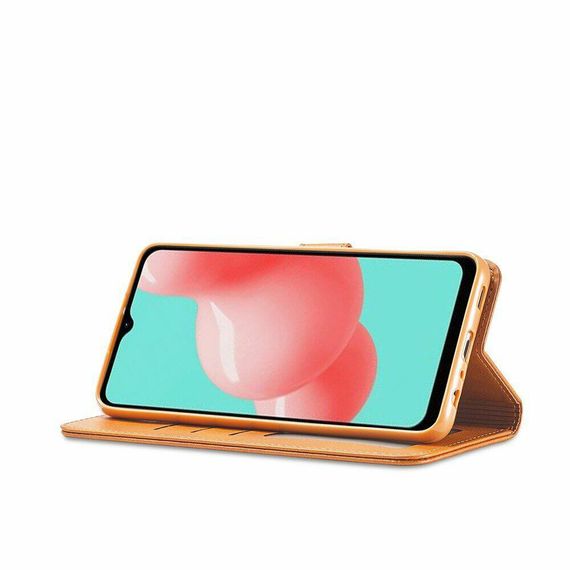 Чохол книжка iMeeke для Samsung Galaxy A32 колір Коричневий | Зображення 2