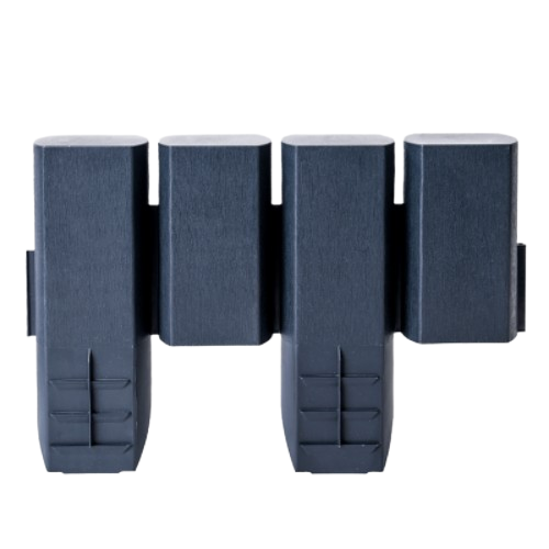 Огорожа для клумб і грядок граніт Алеана