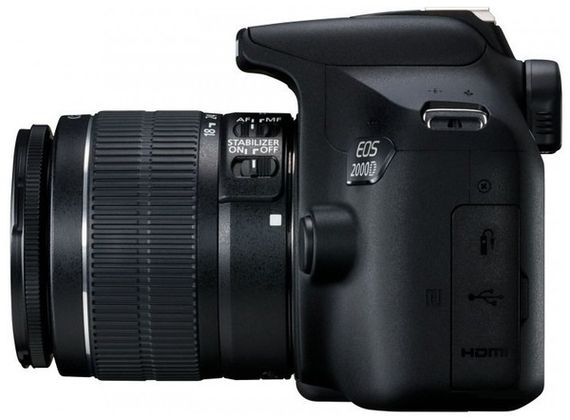 Цифрова дзеркальна фотокамера Canon EOS 2000D 18-55 IS | Зображення 3