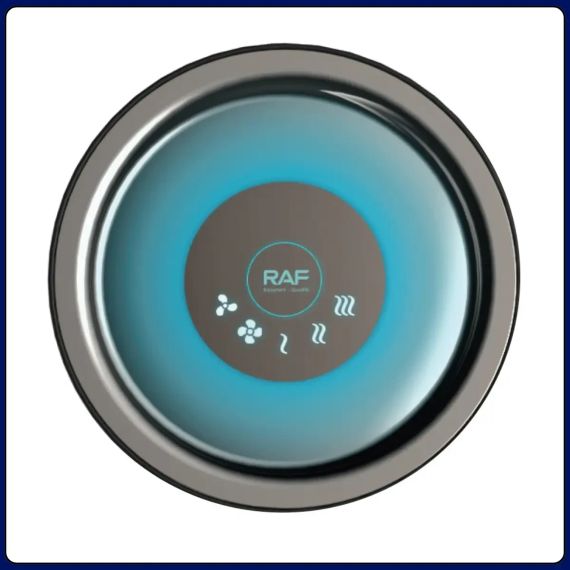 Фен для волосся з трьома температурними режимами та LED-дисплеєм RAF R.407 1600W | Зображення 4