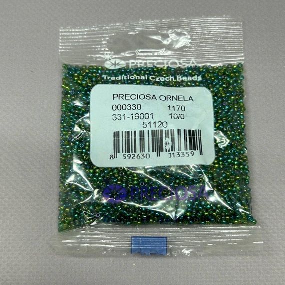 Бісер чеський Preciosa 10/0, колір 51120 - 50 г | Зображення 1