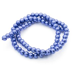 Намистини скло 6 мм 100 грам 300 шт. Синій (11114164)