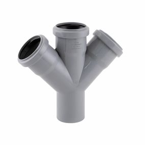 Хрестовина каналізаційна TA Sewage 50, 45° CZ050002