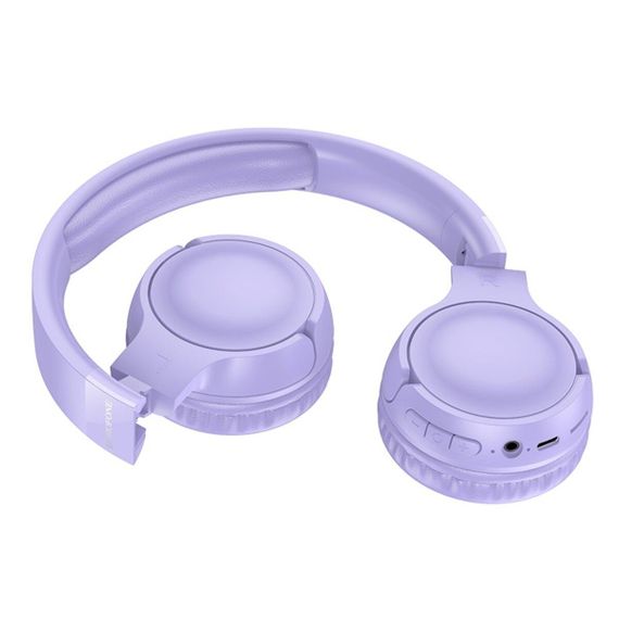 Бездротові навушники BOROFONE BO32 Show BT headphones Purple | Зображення 2