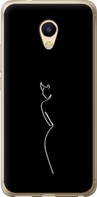 Чехол на Meizu M5s Силуэт1 "4590u-776-17620"
