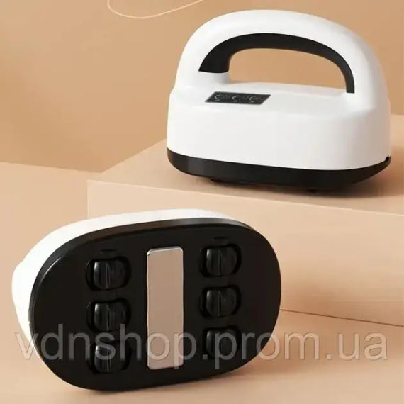 Акумуляторний роликовий масажер з підігрівом LKL-0128 бездротовий вібраційний для всього тіла | Зображення 1