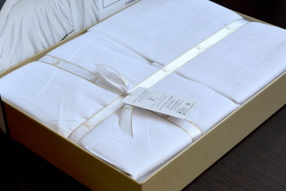 Постільна білизна First Choice Jacquard Satin 200 х 220 см Sare White | Зображення 6