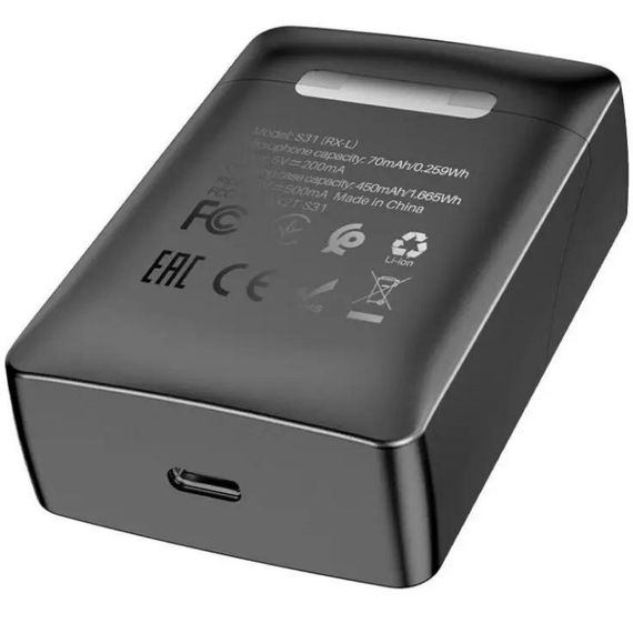 Микрофон беспроводной XPRO WK V30 Lightning черный (MAW-45410_844) | Зображення 3