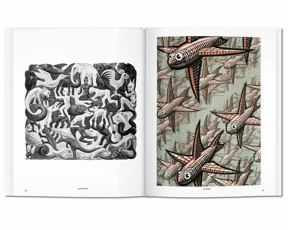 Книги про великих художників Мауріц Корнеліс Ешер. M.C. Escher. The Graphic Work - Taschen живопис | Зображення 4