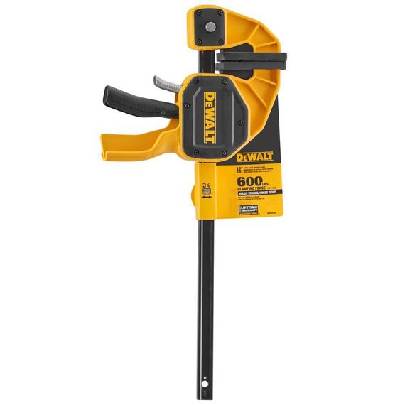Струбцина XL триггерная с максимальным усилием сжатия 270 кг DeWALT DWHT0-83185 | Зображення 6
