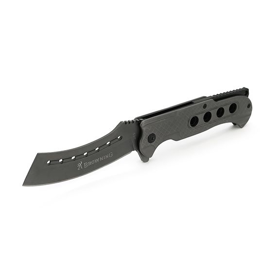 Ніж складний Browning-363, ручка сталь, довжина 228 мм, 235 гр, Grey, Box