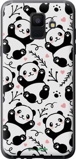 Чохол на Samsung Galaxy A6 2018 Панди "4318t-1480-2448"