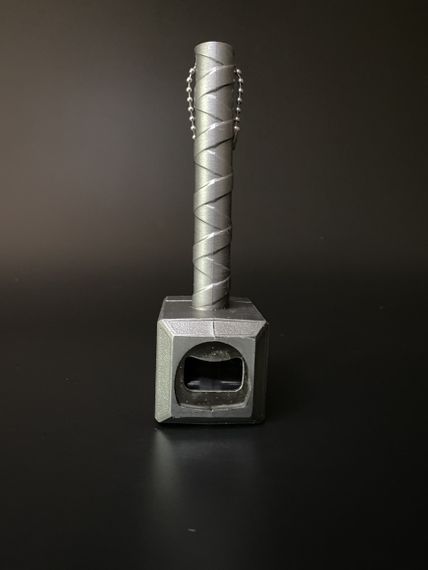 Відкривачка Молот Тора — стильний сувенір із пластику у скандинавському стилі 16см | Зображення 1