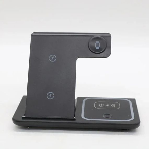 Бездротовий зарядний пристрій 3в1 Одночасна зарядка iPhone та Apple Watch XPRO Simple 2в1 (23457163201_686) | Зображення 4