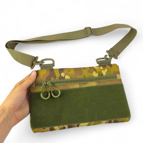 Молодежная тактическая сумка для патчей на плечо с 4 карманами multicam RW-45 | Зображення 2