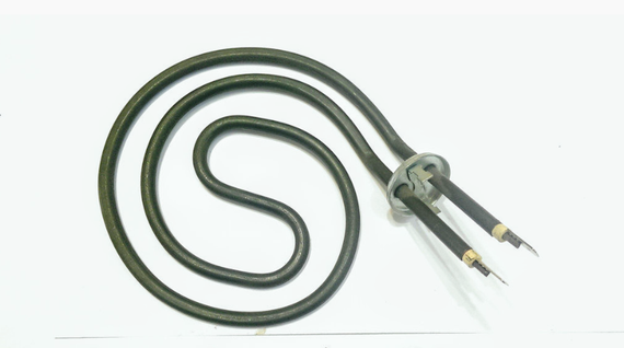 Тен 1000w D 7 для електроплити "Елна" (нержавійка) з кріпленням Sanal Туреччина | Зображення 1