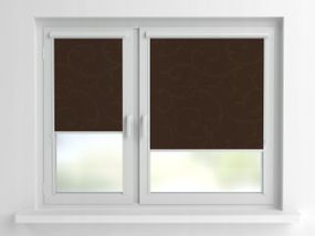 Рулонная штора Rolets Акант 2-2261-300 30x170 см закрытого типа Шоколадная