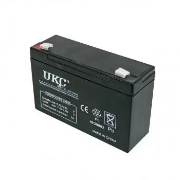 Акумуляторна батарея agm UKC WST-10 6V 10Ah акумулятор для УПСа, акумулятор до дитячого електромобіля | Зображення 3
