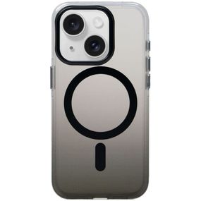 Чохол TPU+PC Shadow with MagSafe для Apple iPhone 15 (6.1") Black