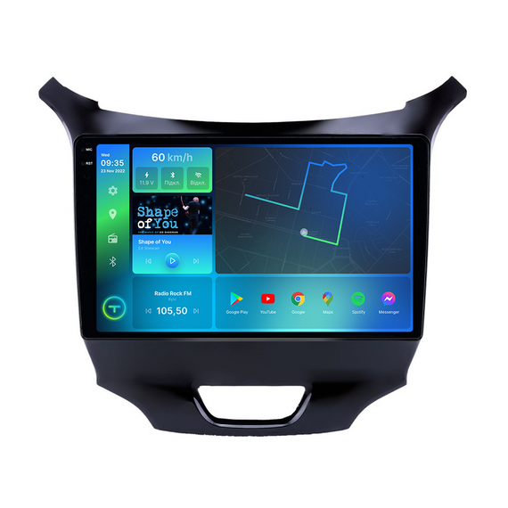 Штатна магнітола Torssen 2K Chevrolet Cruze 16+ FL9 4+64Gb 4G Carplay DSP | Зображення 1