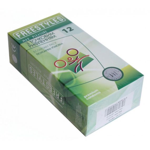 Презервативы FREESTYLES №12 Max Pleasure точечные sexstyle | Зображення 2