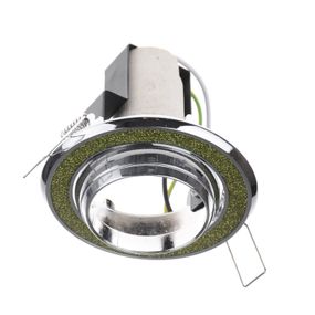 Светильник точечный поворотный RO-50D ShLIGHT GREEN/CHR